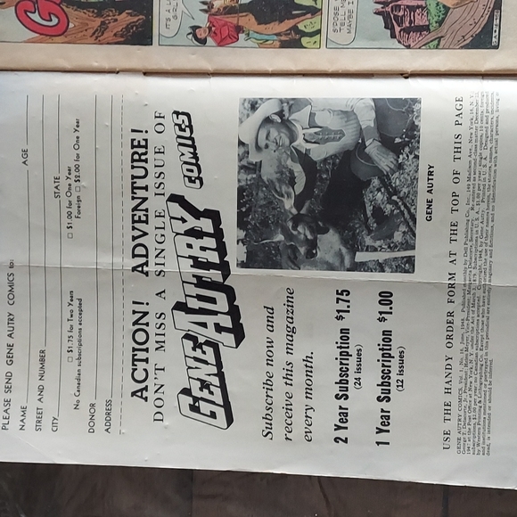 Gene Autry comic - Picture 2 of 3